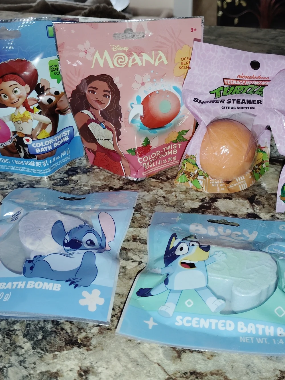 Fun bath bomb set All New Disney And Nickelodeon